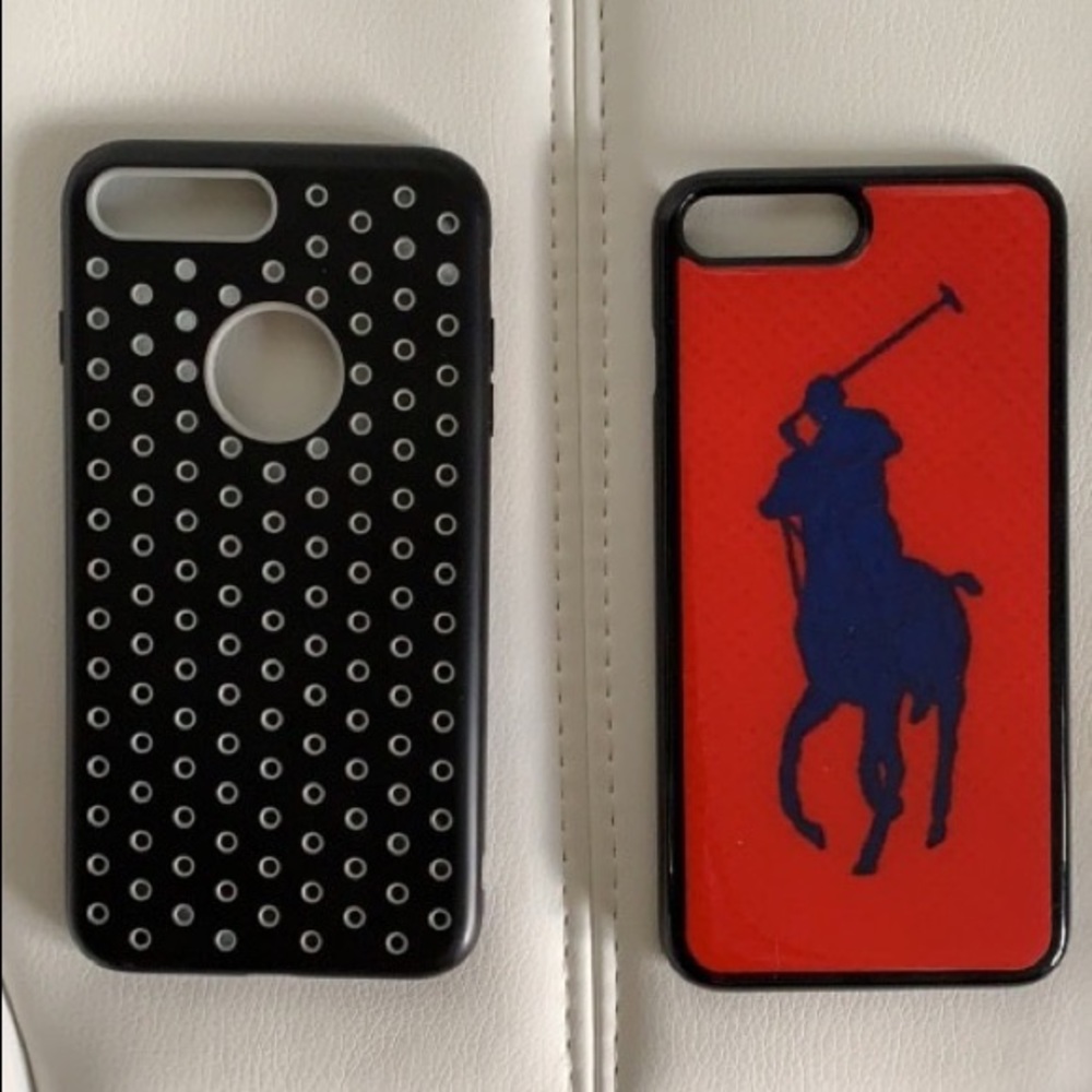 Two Apple iphone 7+ cases New